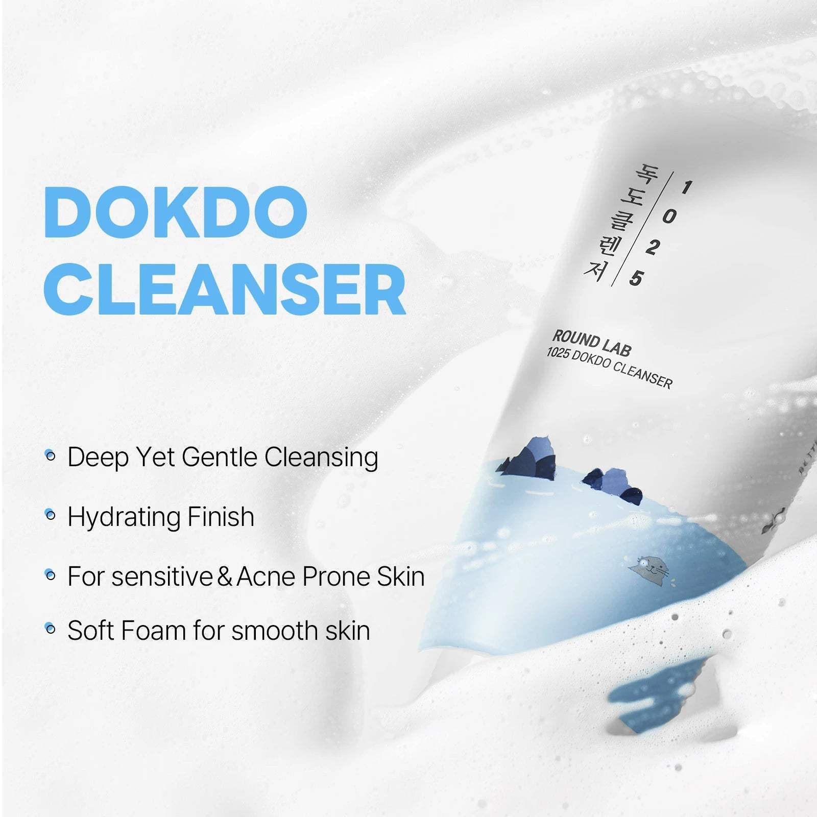 Round Lab 1025 Dokdo Cleanser (150 ml) - Image 2