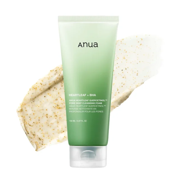 Anua Heartleaf Quercetinol Pore Deep Cleansing Foam (150 ml)